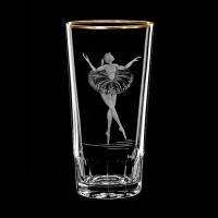  Water glass set "Ballet", 400 ml  