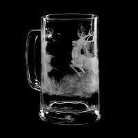  Beer mug set "Wild animals", 300 ml 