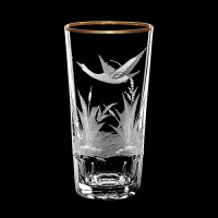  Water glass set "Birds", 400 ml 