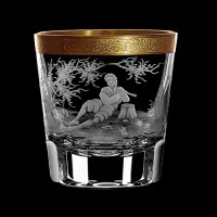  Whiskey glass set "Musicans", 310 ml  