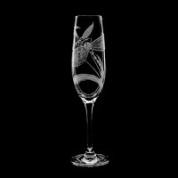  Champagne glass set "Dragonfly", 200 ml 