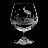  Cognac glass set "Wild animals", 400 ml 