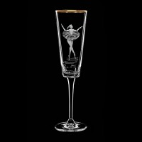  Champagne glass set "Ballet", 180 ml 