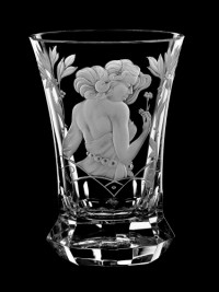  Vase Alphonse Mucha "Incarnat", 13 cm 
