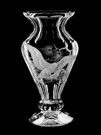  Vase "Aigle et brochet", 29 cm 